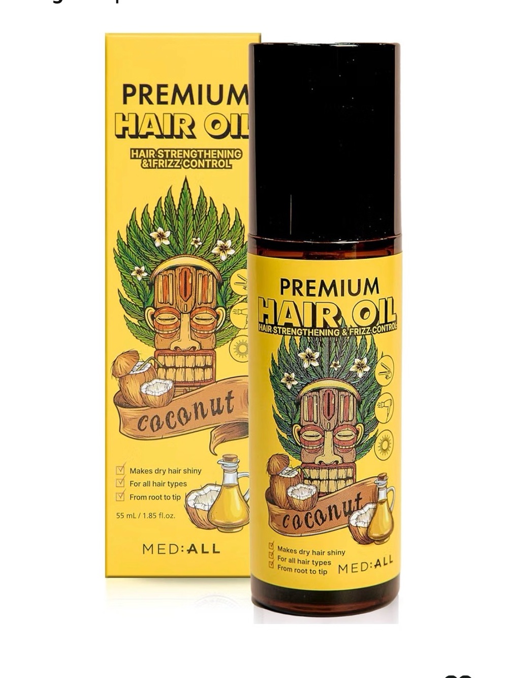 Med ALL Premium Coconut Hair Oil -